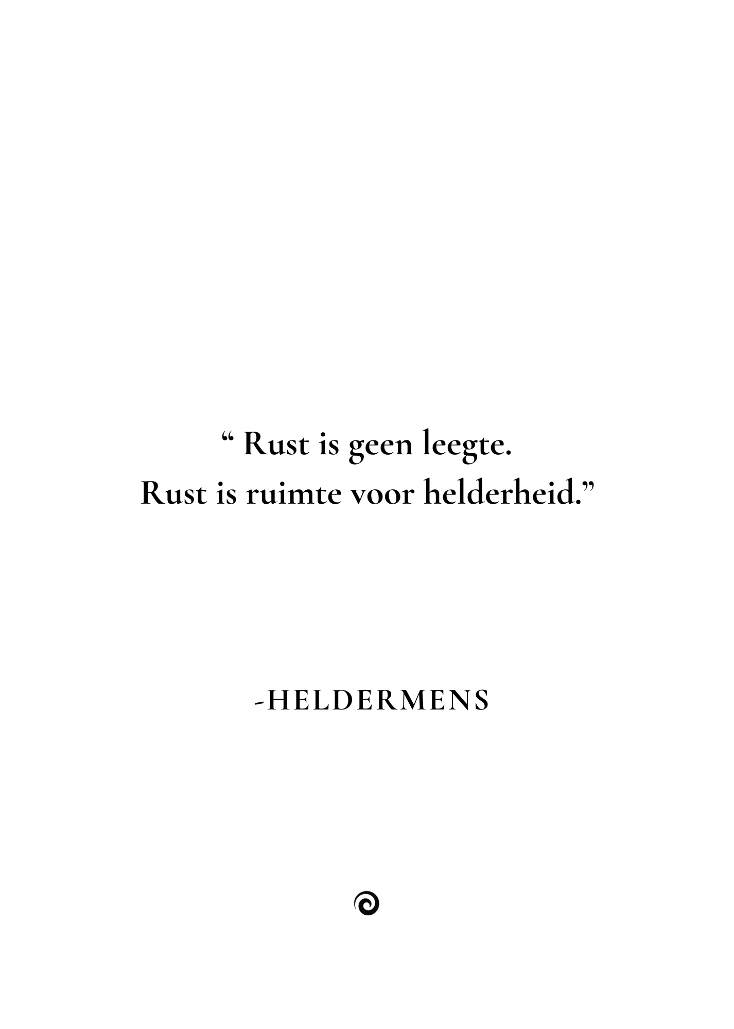 Heldermens Dagboek – jouw dagelijkse kompas voor rust en helderheid